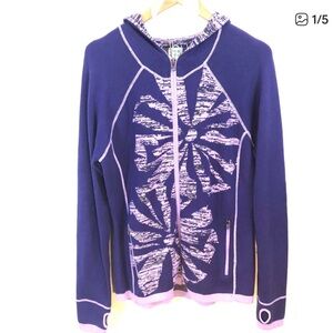 Title Nine Purple Full Zip Hoodie